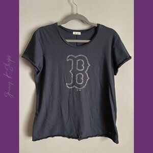 47 Boston Red Sox | Navy Blue Lightweight and Soft Short Sleeve Shirt | Size: XL